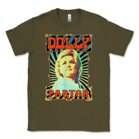 Army Green #parton vintage Classic Tee - linhVisuals