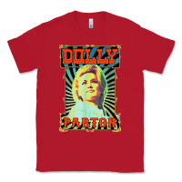 Red #parton vintage Classic Tee - linhVisuals