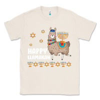 Natural happy llamakah llama withorah jewish Classic Tee - linhVisuals