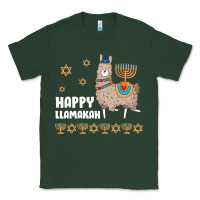Sports Green happy llamakah llama withorah jewish Classic Tee - linhVisuals