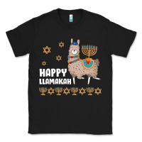 Black happy llamakah llama withorah jewish Classic Tee - linhVisuals
