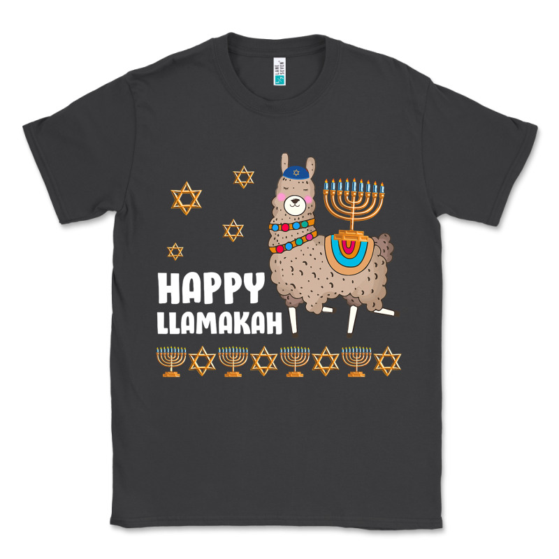 Happy Llamakah Llama Withorah Jewish Classic Tee by linhVisuals | Teevron