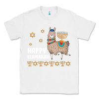 White happy llamakah llama withorah jewish Classic Tee - linhVisuals