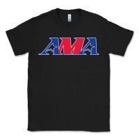 Black american motorcyclist association (AMA) Classic Tee - linhVisuals