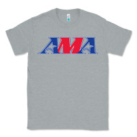 Heather Grey american motorcyclist association (AMA) Classic Tee - linhVisuals