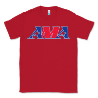 Red american motorcyclist association (AMA) Classic Tee - linhVisuals