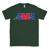 Sports Green american motorcyclist association (AMA) Classic Tee - linhVisuals