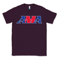 Plum american motorcyclist association (AMA) Classic Tee - linhVisuals