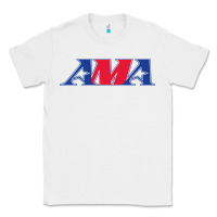 White american motorcyclist association (AMA) Classic Tee - linhVisuals