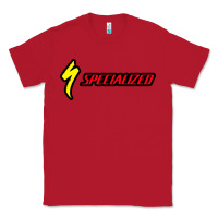 Red Specialized Bikes Bicycle Classic Tee - linhVisuals