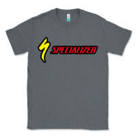 Charcoal Heather Specialized Bikes Bicycle Classic Tee - linhVisuals