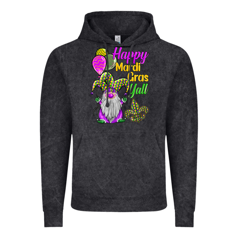 Happy Mardi Gras Y'all Vintage Hoodie by BarkalooDesign | Teevron