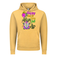 Vintage Mustard happy mardi gras y'all Vintage Hoodie - BarkalooDesign