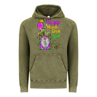 Vintage Olive happy mardi gras y'all Vintage Hoodie - BarkalooDesign