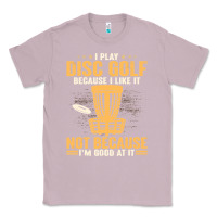 Lilac i play disc golf because i like it not Classic Tee - linhVisuals