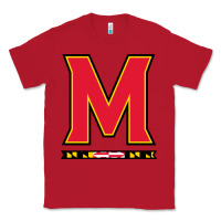 Red maryland terr Classic Tee - linhVisuals
