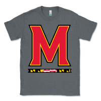 Charcoal Heather maryland terr Classic Tee - linhVisuals