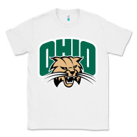 White ohio bobc Classic Tee - linhVisuals