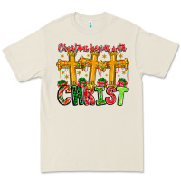 Bone christmas begins with christ Premium Tee - CowhideDigitalArt