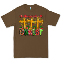 Cacao christmas begins with christ Premium Tee - CowhideDigitalArt