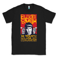 Black Elliott Smith Classic Tee - linhVisuals