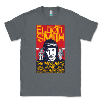 Charcoal Heather Elliott Smith Classic Tee - linhVisuals
