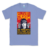 Colony Blue Elliott Smith Classic Tee - linhVisuals