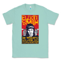 Seafoam Elliott Smith Classic Tee - linhVisuals