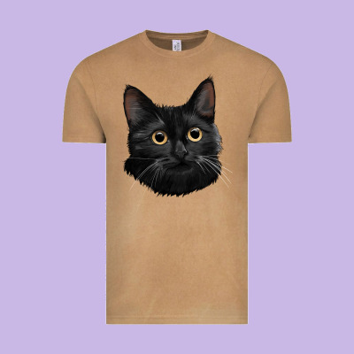 Bombay Cat Face Vintage Tee Designed By Lillyallendesigns