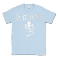 Dusty Blue Skinny Puppy Classic Tee - linhVisuals