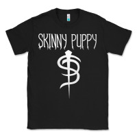 Black Skinny Puppy Classic Tee - linhVisuals