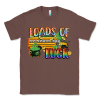 Chestnut Loads of luck with school bus St. Patrick's Day Classic Tee - FaDigitalArtStudio