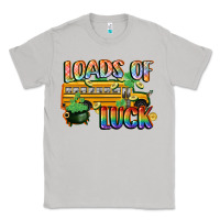 Moon Dust Loads of luck with school bus St. Patrick's Day Classic Tee - FaDigitalArtStudio