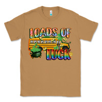 Toasted Coconut Loads of luck with school bus St. Patrick's Day Classic Tee - FaDigitalArtStudio