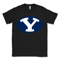Black byu couga s Classic Tee - linhVisuals