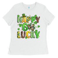 Happy Go Lucky Ladies Tee | Teevron