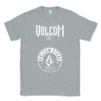 Heather Grey Volcom Style Classic Tee - linhVisuals