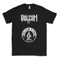 Black Volcom Style Classic Tee - linhVisuals