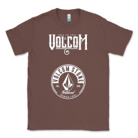 Chestnut Volcom Style Classic Tee - linhVisuals