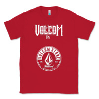 Red Volcom Style Classic Tee - linhVisuals