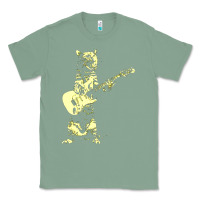 Sage cat playing guitar Classic Tee - linhVisuals