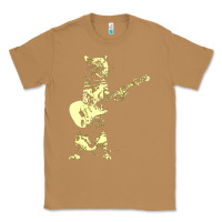 Toasted Coconut cat playing guitar Classic Tee - linhVisuals