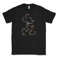 Black micke mouse tshirt Classic Tee - linhVisuals