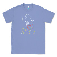 Colony Blue micke mouse tshirt Classic Tee - linhVisuals