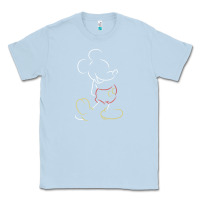 Dusty Blue micke mouse tshirt Classic Tee - linhVisuals