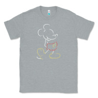 Heather Grey micke mouse tshirt Classic Tee - linhVisuals