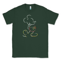 Sports Green micke mouse tshirt Classic Tee - linhVisuals