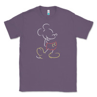 Lavender micke mouse tshirt Classic Tee - linhVisuals