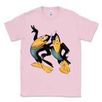 Bubblegum Pink Heckle and Jeckle Classic Tee - linhVisuals