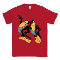 Red Heckle and Jeckle Classic Tee - linhVisuals